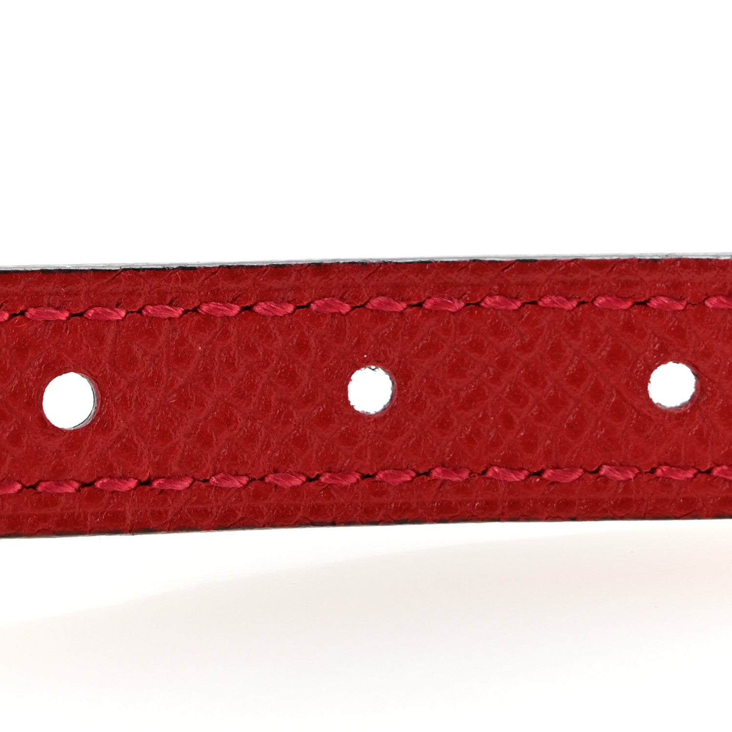 Hermes Swift Epsom 13mm Quizz H Belt 80 Black Rouge Casaque 4 of 6