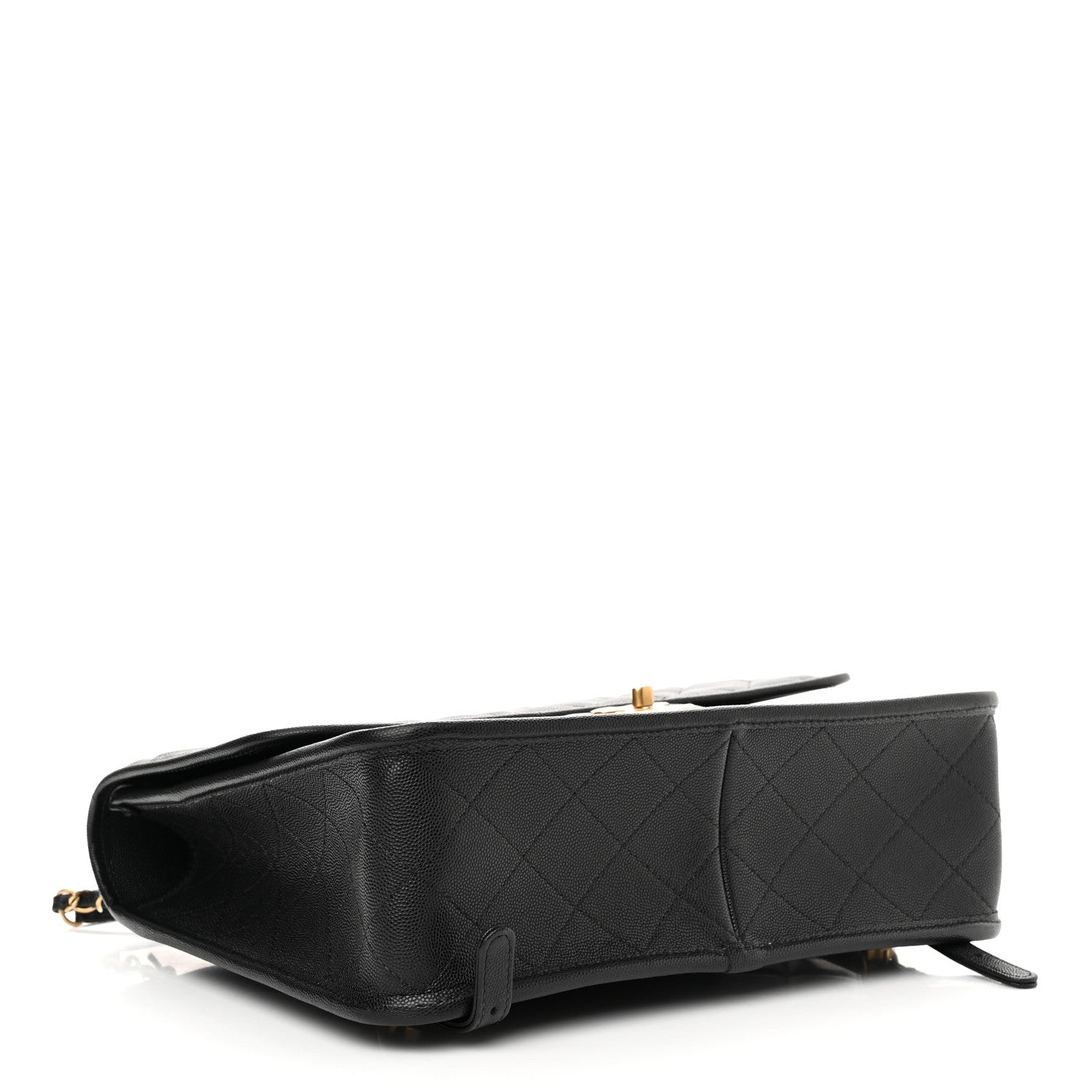 Chanel Caviar Quilted School Memory Backpack Black 4 of 10