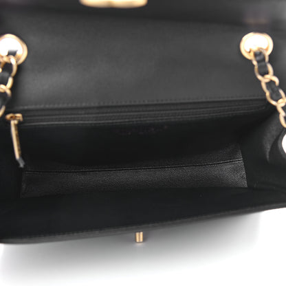 Chanel Calfskin Quilted Chevron In The City Bag Black 5 of 9