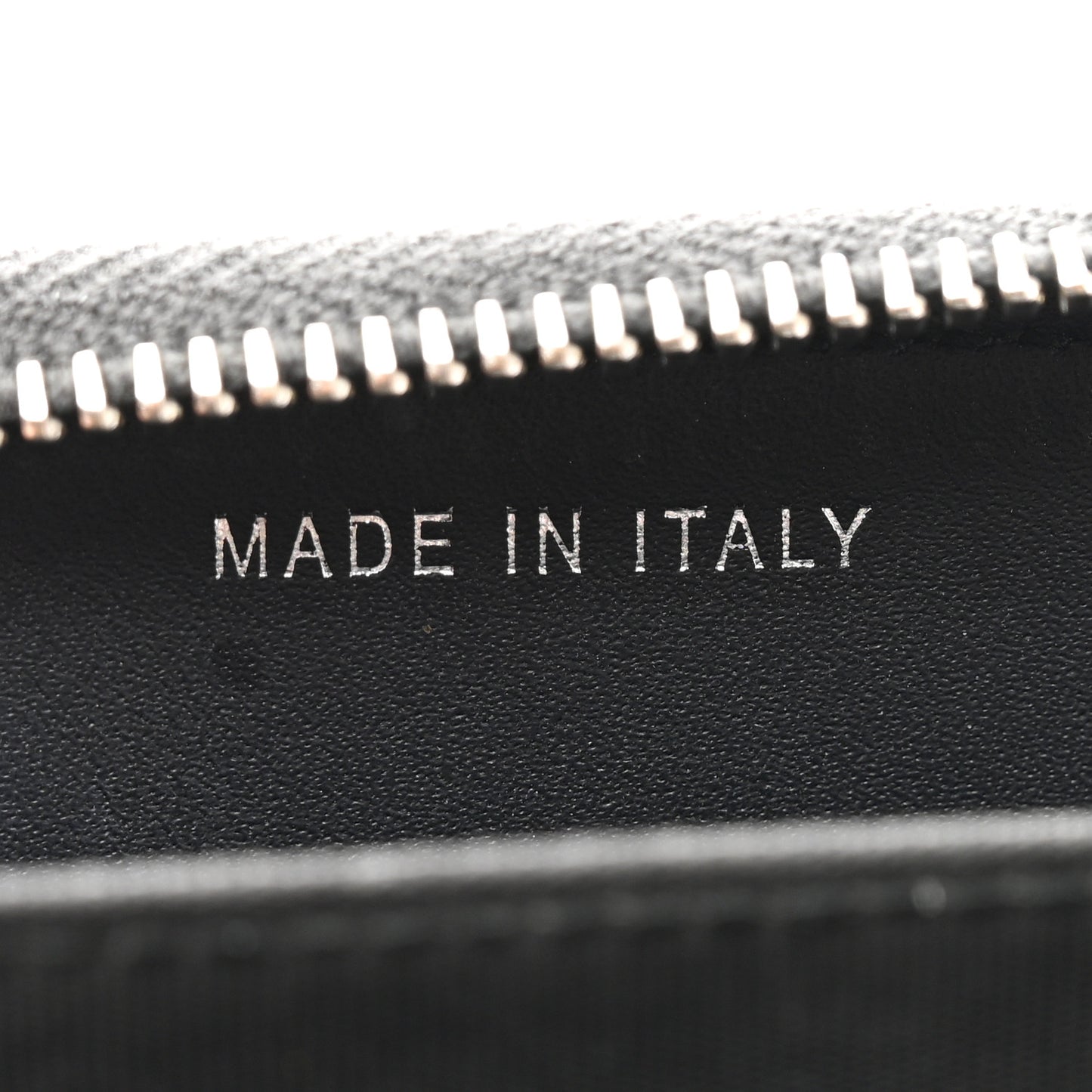 Lambskin Studded Small Timeless CC Zip Around Wallet Black