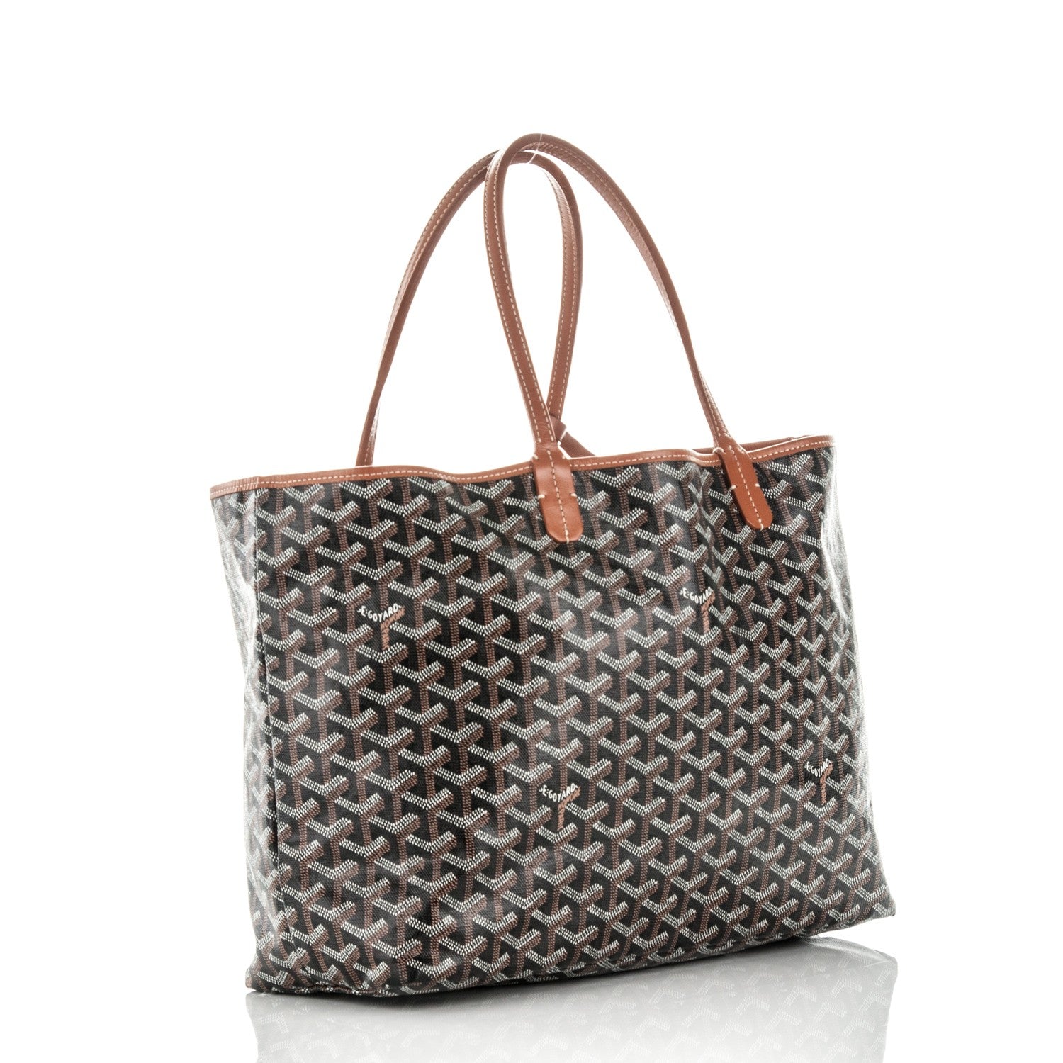 Goyard Goyardine Saint Louis PM Black Gold 3 of 9
