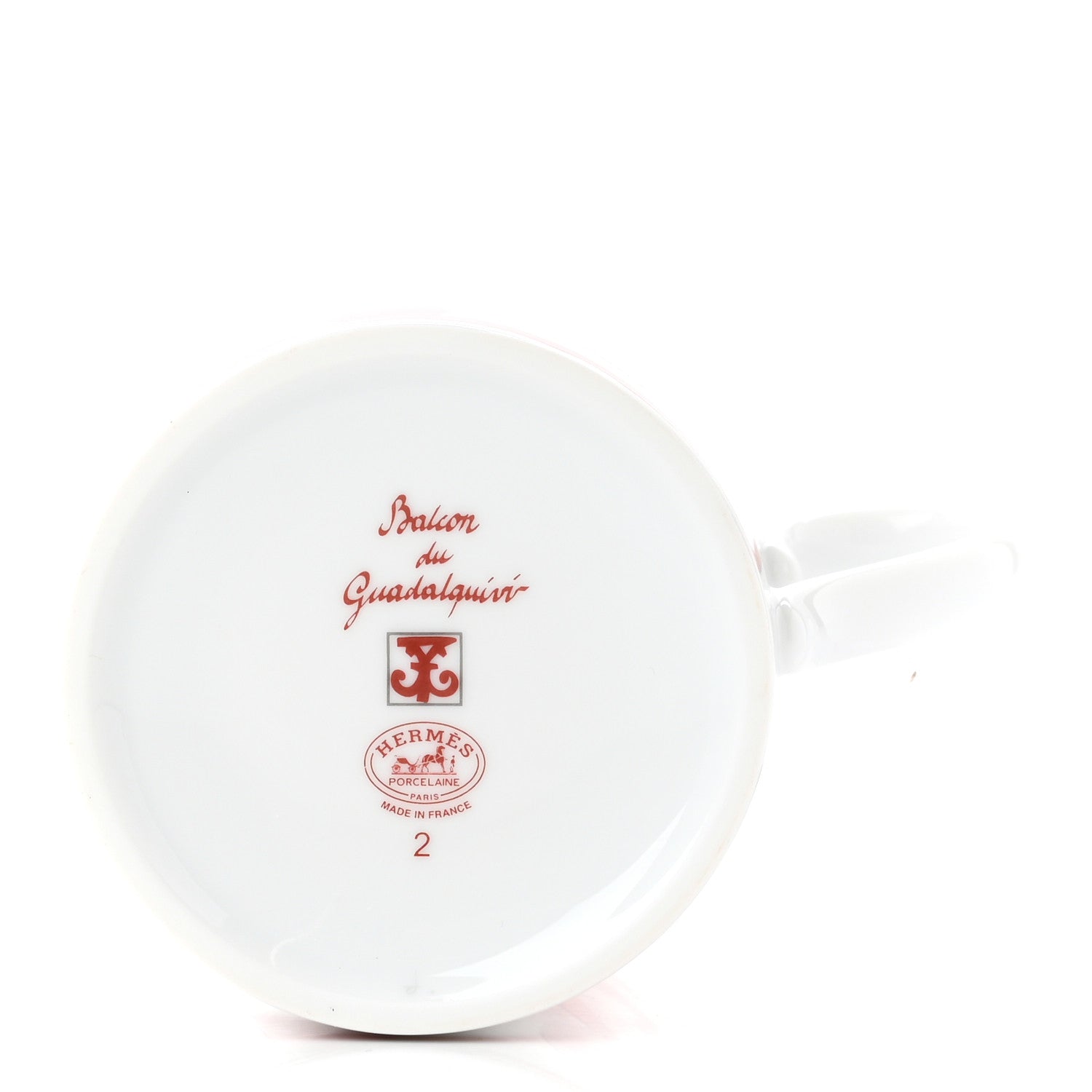 Hermes Porcelain Balcon du Guadalquivir Mug 4 of 7