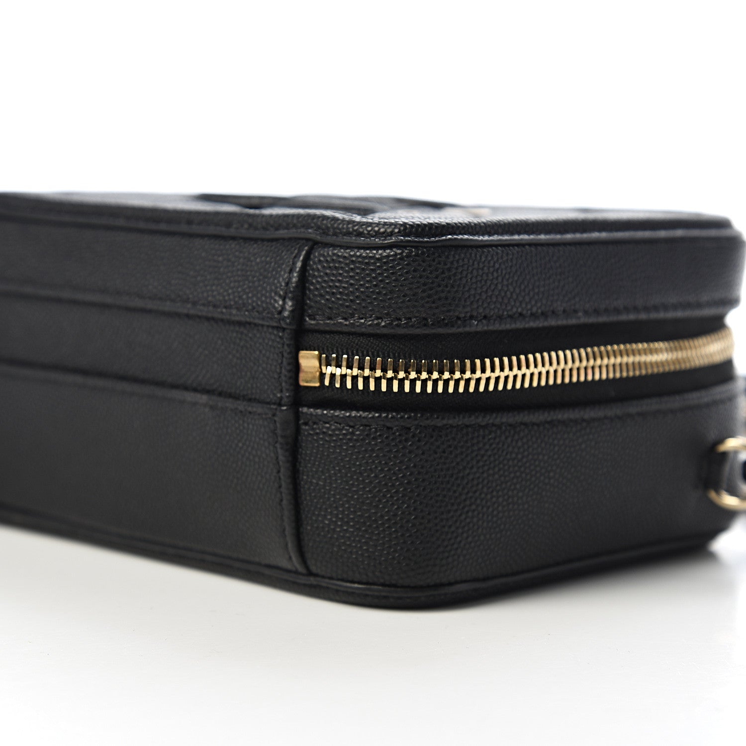 Chanel Caviar Quilted Small CC Filigree Vanity Case Black 8 of 9