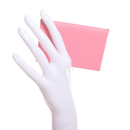 Hermes Epsom Calvi Card Case Rose Confetti 2 of 8