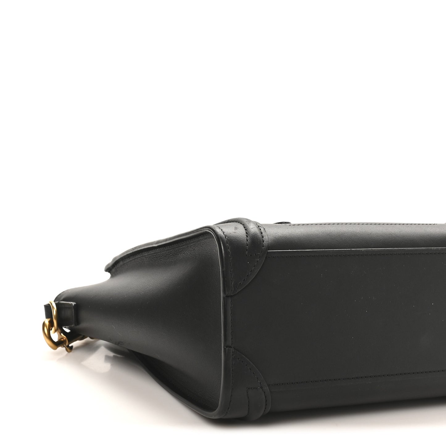 Smooth Calfskin Nano Luggage Black
