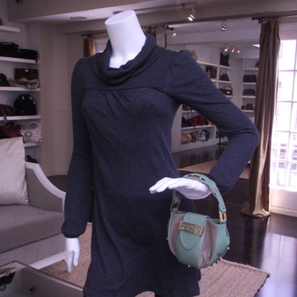 Fendi Canvas Leather Studded Hand Bag 2 of 12