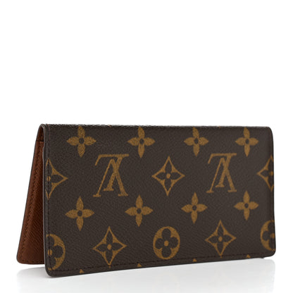 Louis Vuitton Monogram Simple Checkbook Holder Wallet 3 of 8