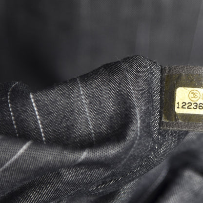 Chanel Lambskin In and Out XL Maxi Flap Black 10 of 11
