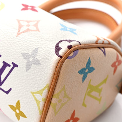 Louis Vuitton Monogram Multicolor Mini Sac HL Speedy White 10 of 10