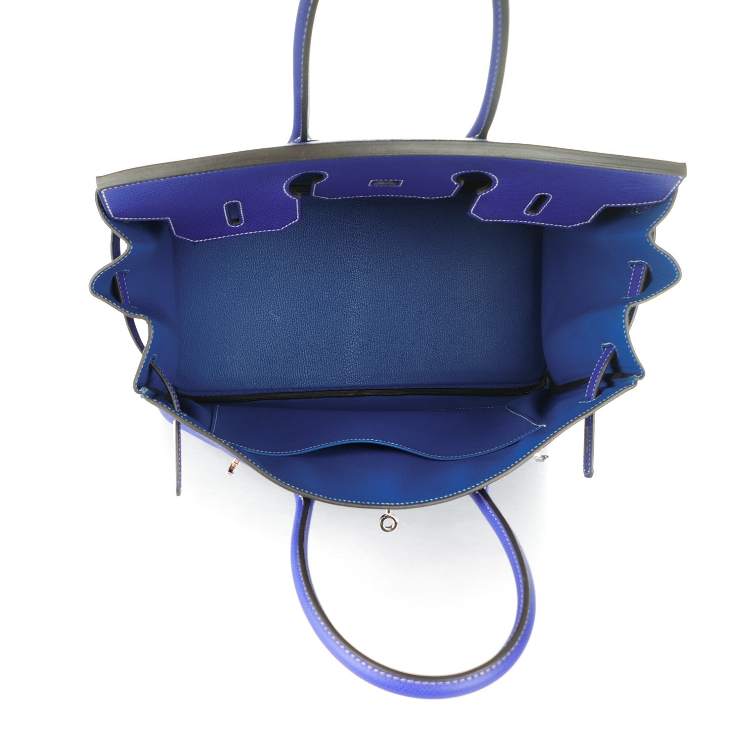 Hermes Epsom Birkin 35 Bleu Electrique Mykonos 7 of 24