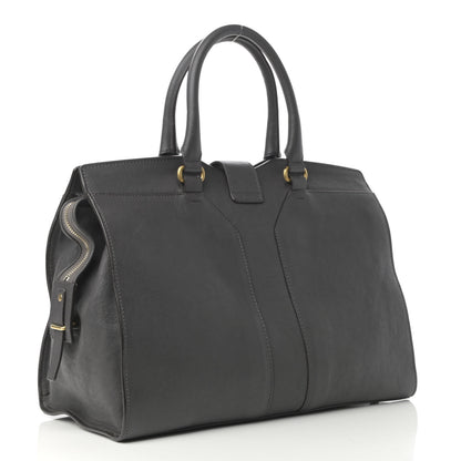 Saint Laurent Sheepskin Medium Cabas ChYc Grey 3 of 13