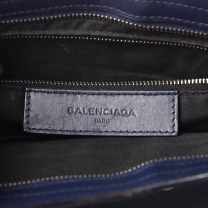 Balenciaga Smooth Calfskin Metallic Patent Giant 12 Silver Hardware City Ultraviolet 8 of 22