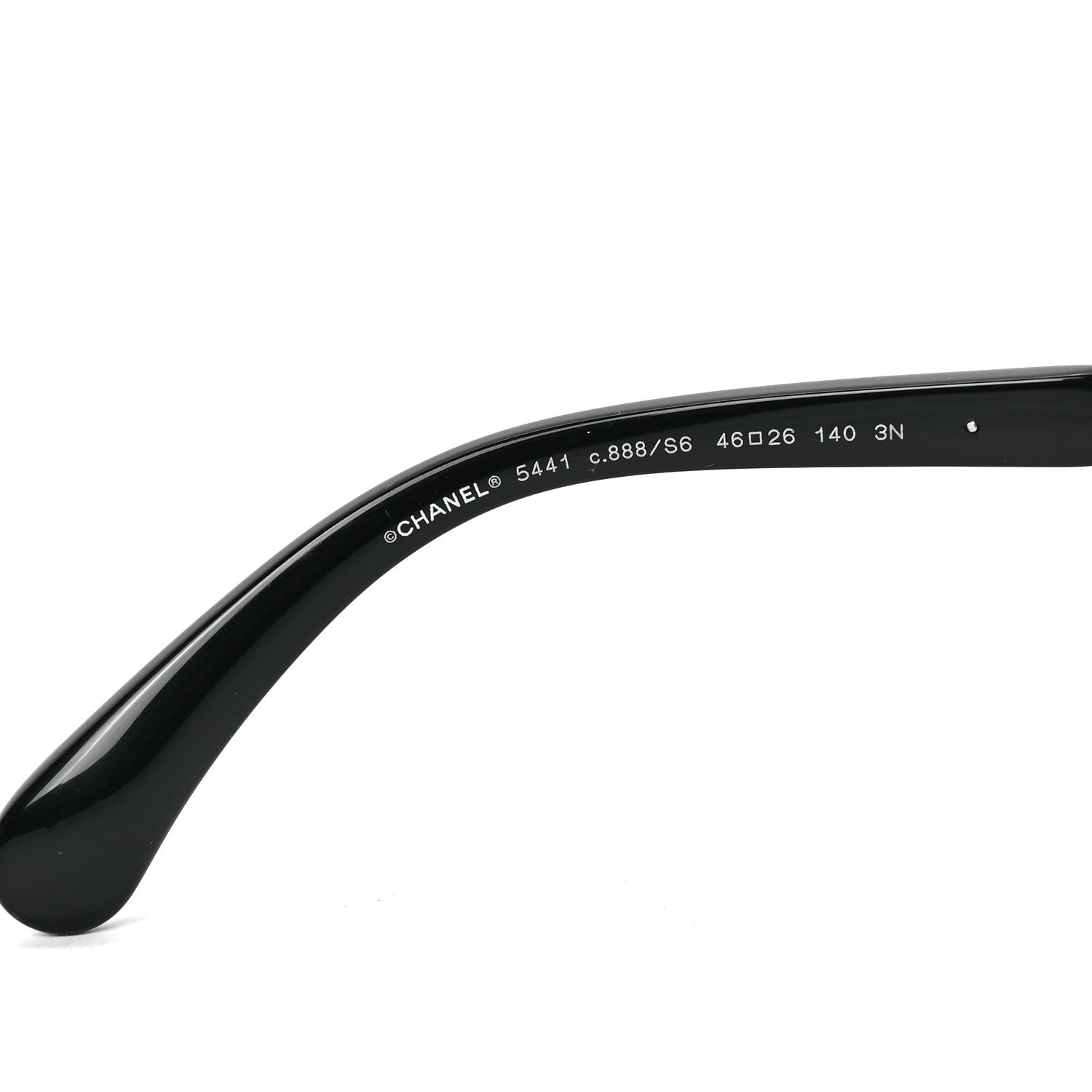 Chanel Acetate Sunglasses 5441 Black 6 of 6