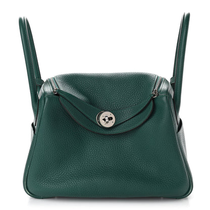 Hermes Taurillon Clemence Lindy 26 Malachite 1 of 13