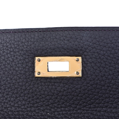Hermes Taurillon Clemence Kelly Retourne 35 Raisin 31 of 46