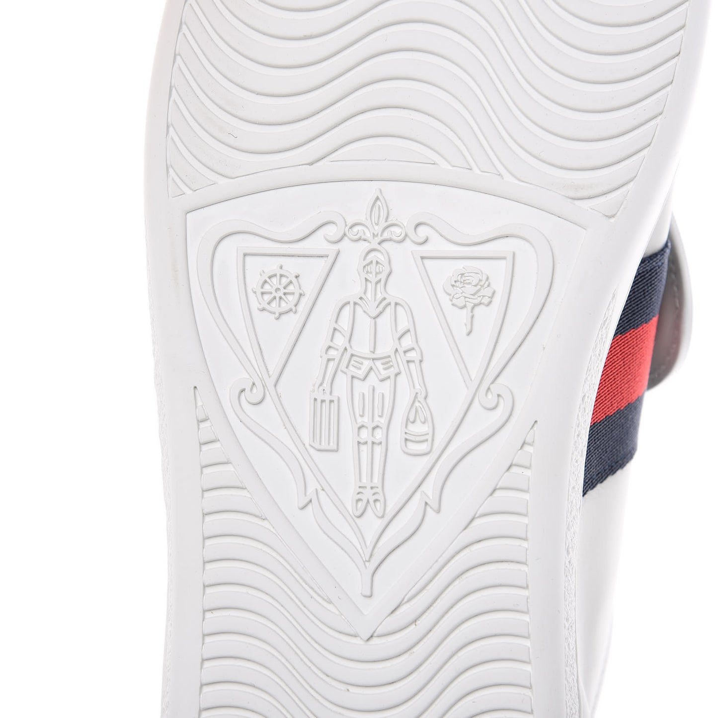 Calfskin Ayers Crystal Web Womens New Ace Pineapple Sneakers 38 White