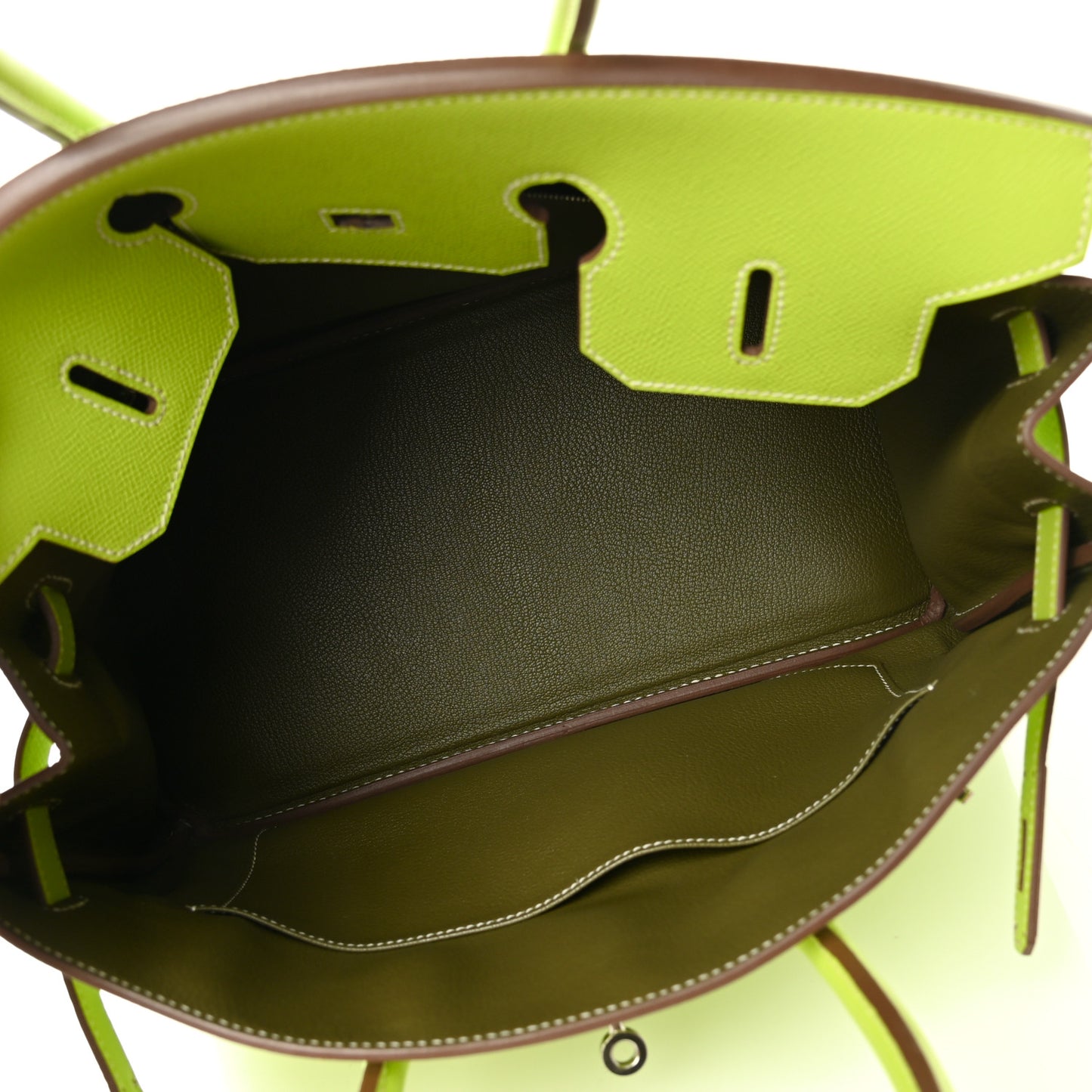 Epsom Candy Birkin 35 Kiwi Lichen