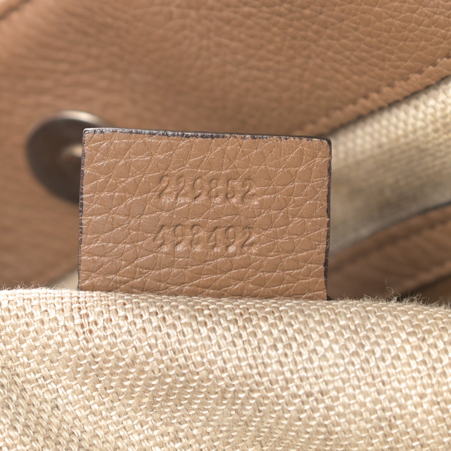 Gucci Monogram Medium Icon Bit Tote Light Brown 7 of 20