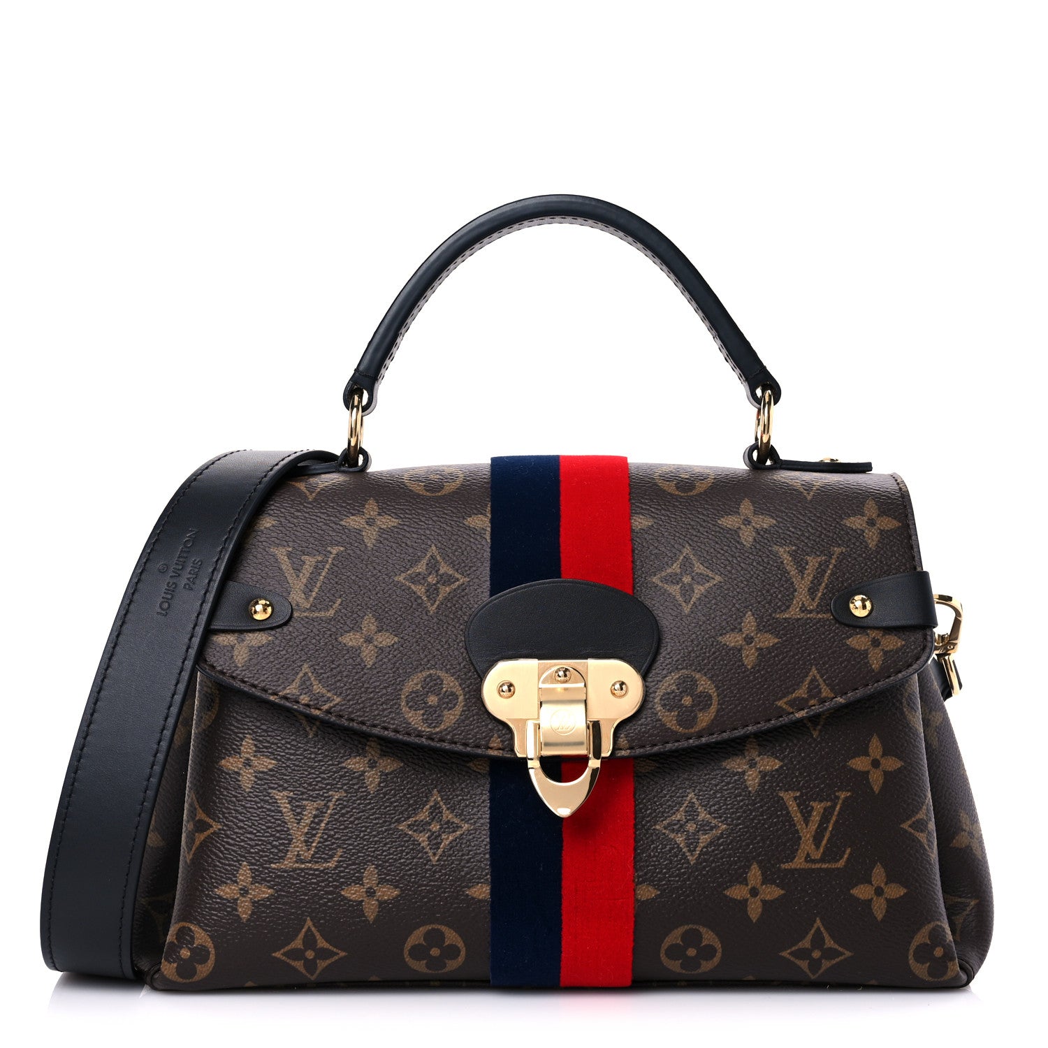 Louis Vuitton Monogram Georges BB Marine Cherry 1 of 11