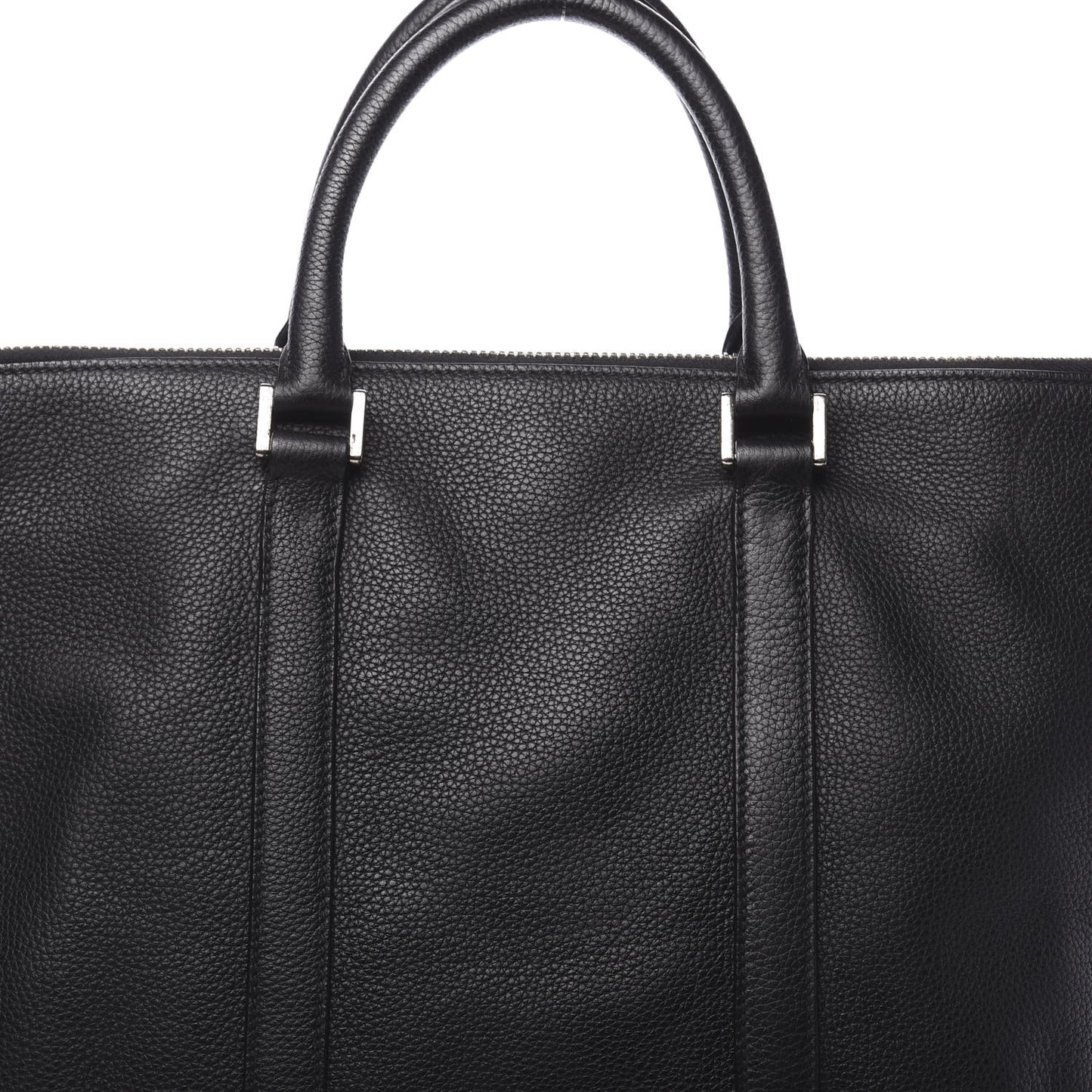 Vitello Daino Tote Black