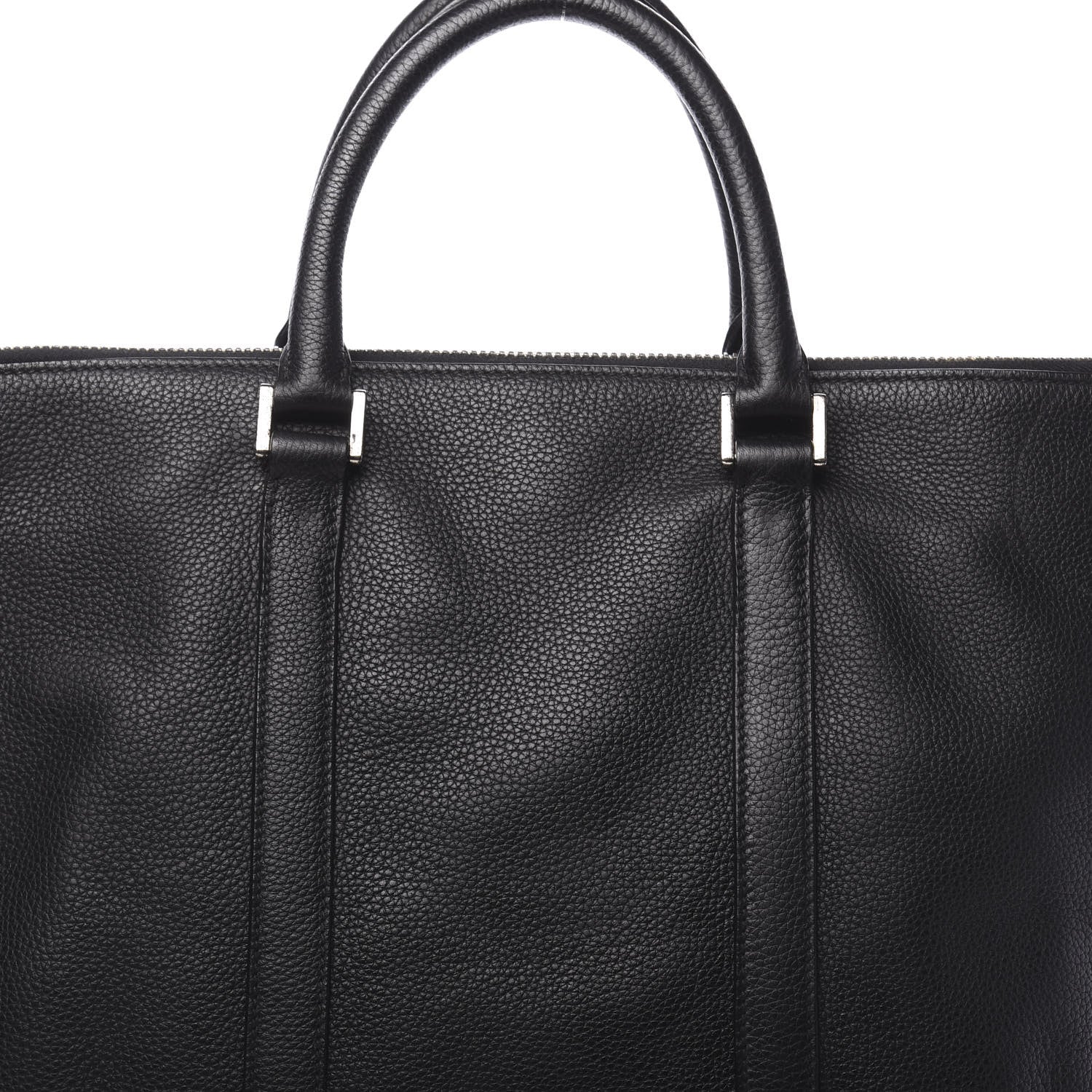 Prada Vitello Daino Tote Black 8 of 10