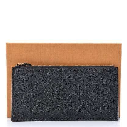 Louis Vuitton Empreinte Felicie Chain Wallet Zippered Insert Black 7 of 7
