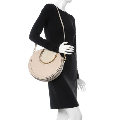 Chloe Goatskin Suede Medium Pixie Bag Abstract White 2 of 7
