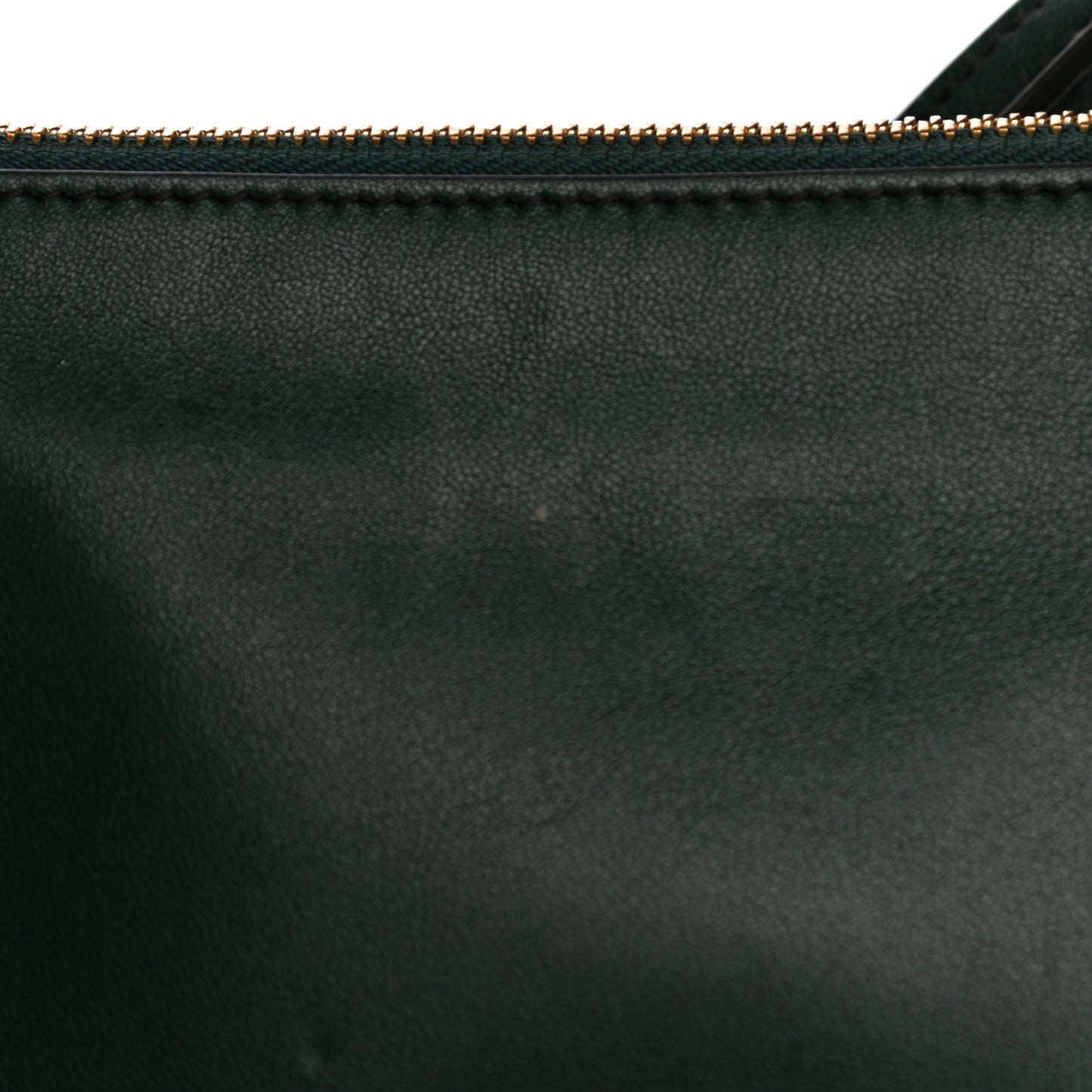 Lambskin Small Trio Crossbody Bag Dark Green