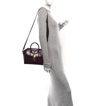 Givenchy Box Calfskin Mini Lock Antigona Oxblood Red 2 of 13
