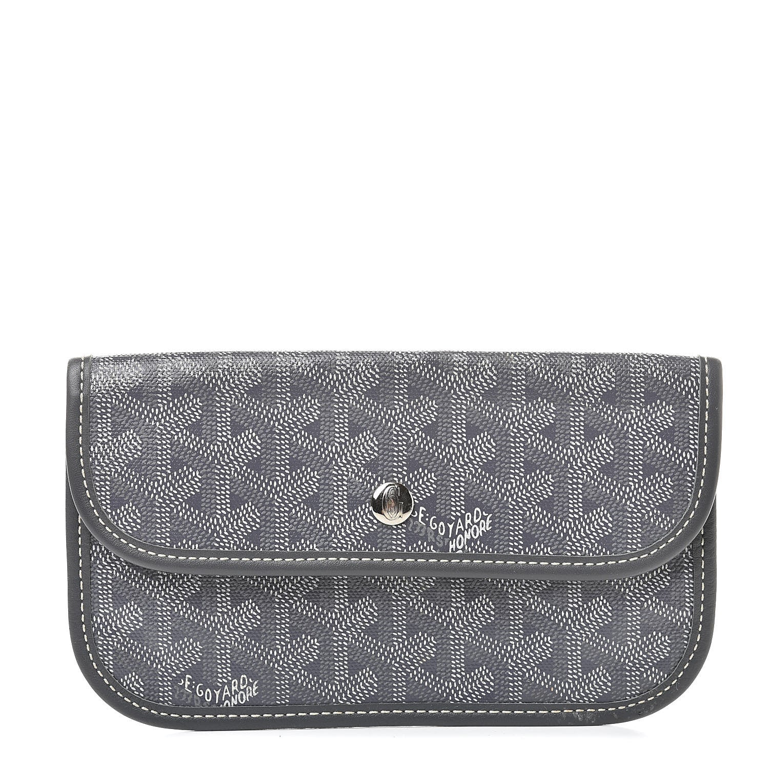 Goyard Goyardine Pouch Grey 1 of 7