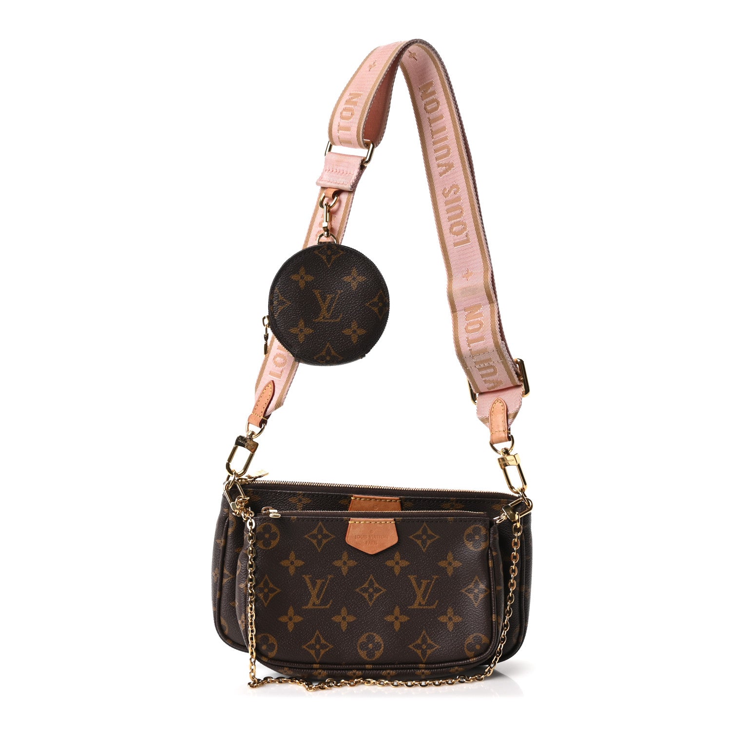 Louis Vuitton Monogram Multi Pochette Accessories Rose Clair 1 of 9
