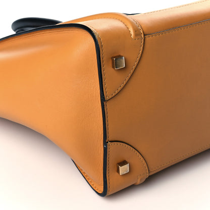 Celine Smooth Calfskin Mini Luggage Amber 9 of 12