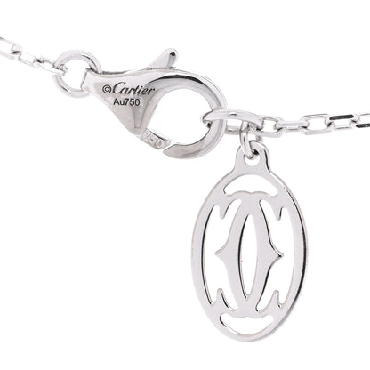Cartier 18K White Gold Diamond SM D'Amour Pendant Necklace 4 of 5