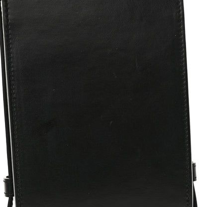 Saint Laurent Calfskin Phone Holder Crossbody Black 11 of 11