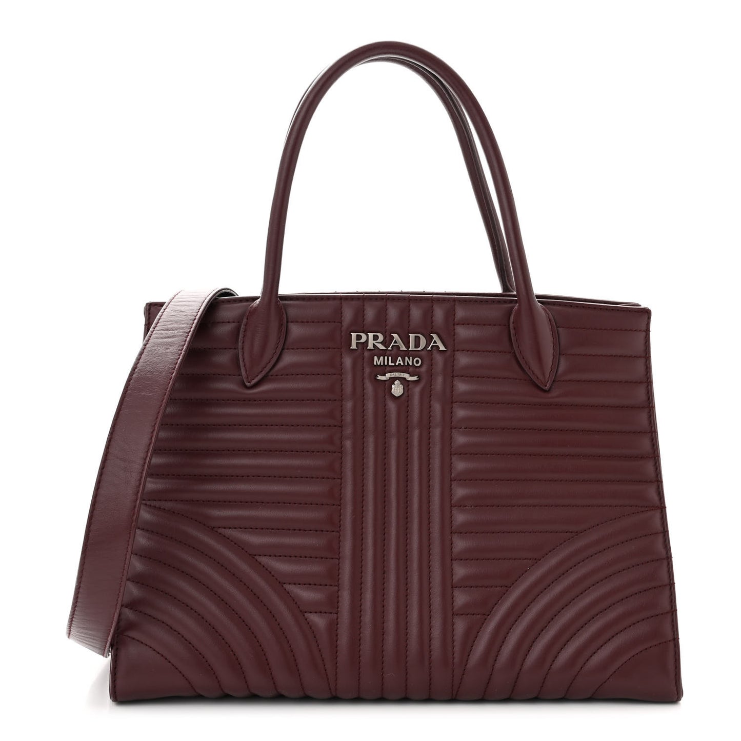 Soft Calfskin Impunture Diagramme Tote Granato