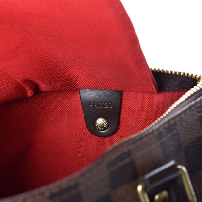 Louis Vuitton Damier Ebene Speedy Bandouliere 25 6 of 9