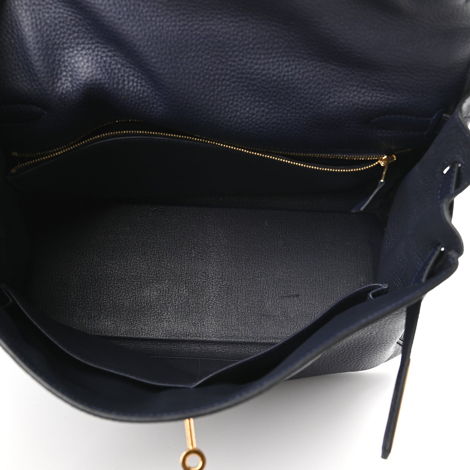 Hermes Togo Kelly Retourne 32 Bleu Nuit 6 of 10