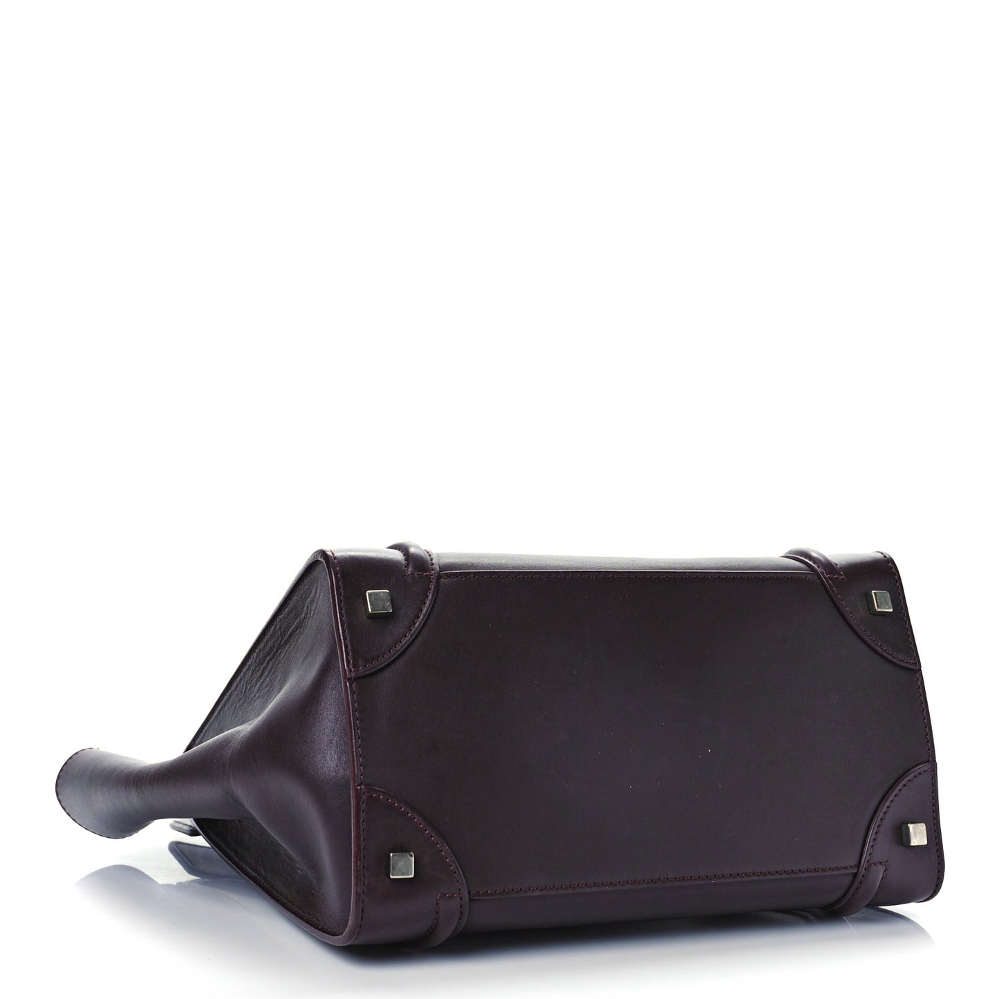 Smooth Calfskin Mini Luggage Burgundy