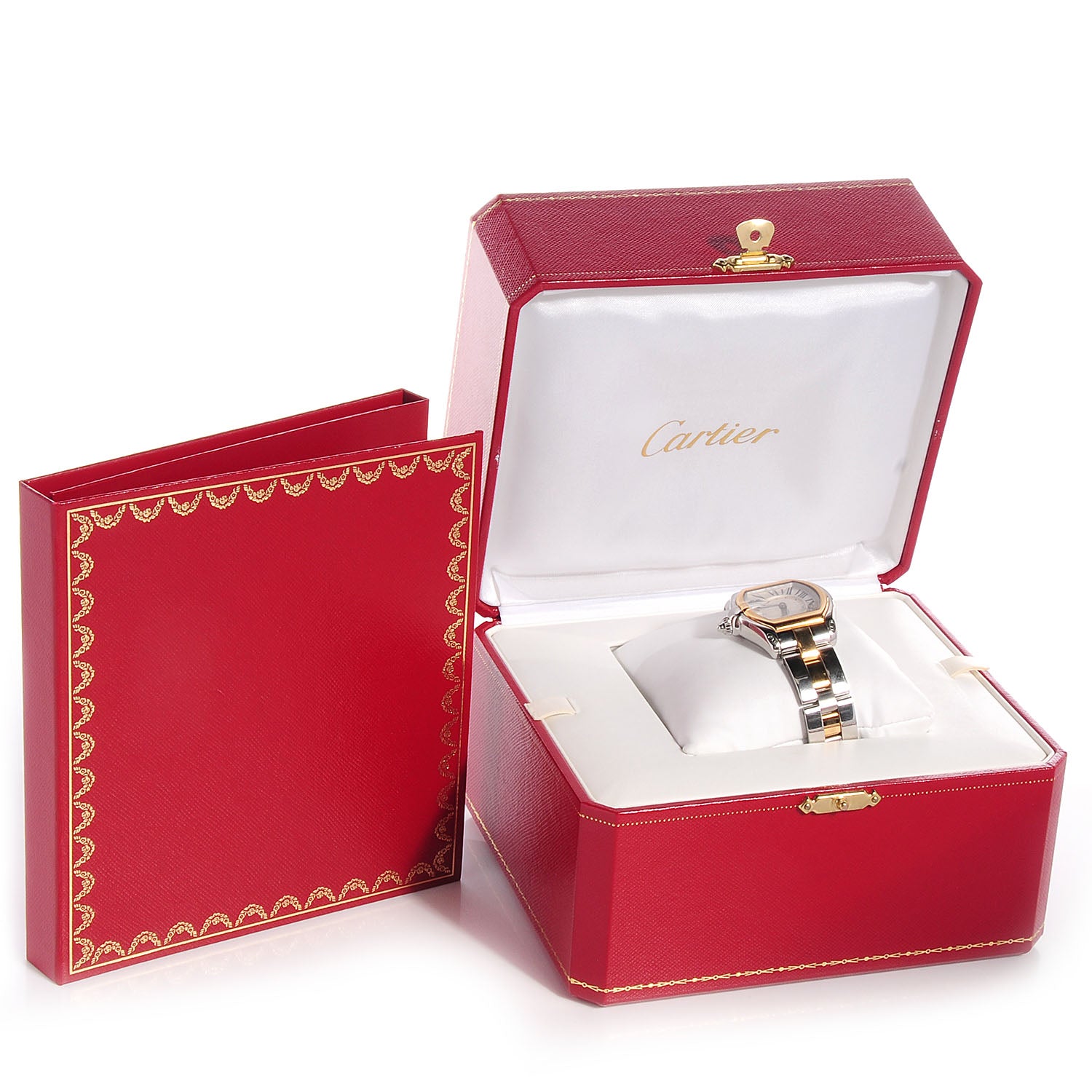 Cartier Stainless Steel 18K Yellow Gold 31mm Roadster Quartz Watch 5 of 5