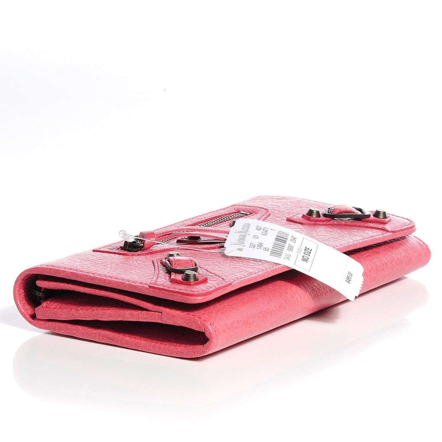 Agneau Money Wallet Rose Bonbon