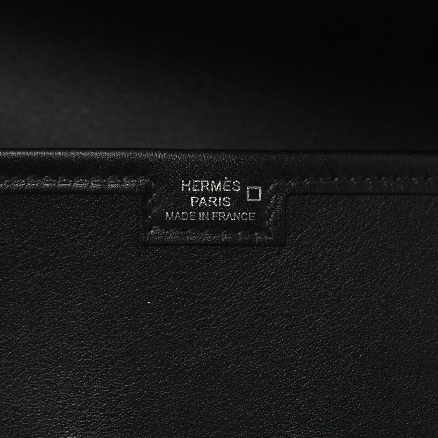 Hermes Swift Shiny Alligator Jige Elan 29 Touch Clutch Black 6 of 11