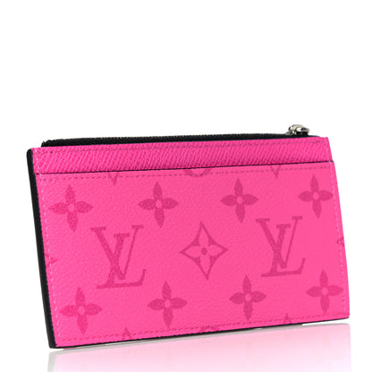 Louis Vuitton Taigarama Coin Card Holder Fuchsia 3 of 7