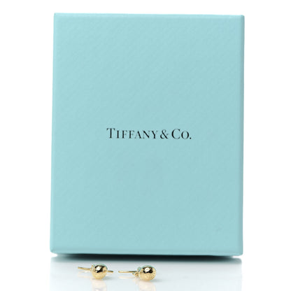 Tiffany 18K Yellow Gold Elsa Peretti Tear Drop Earrings 4 of 4