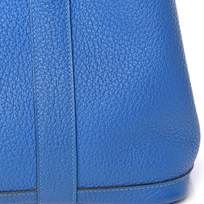 Hermes Vache Country Garden Party 30 TPM Bleu Hydra 12 of 14