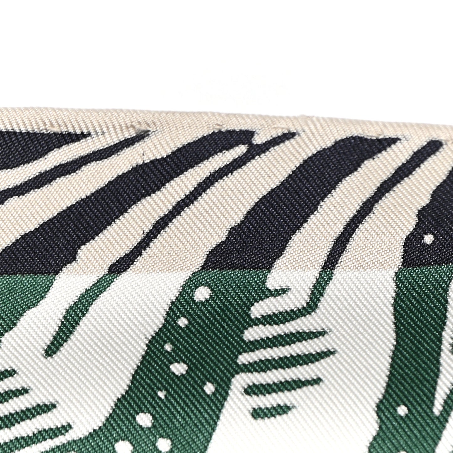 Silk Cavalier En Formes Scarf 90 Creme Vert Jaune Vif