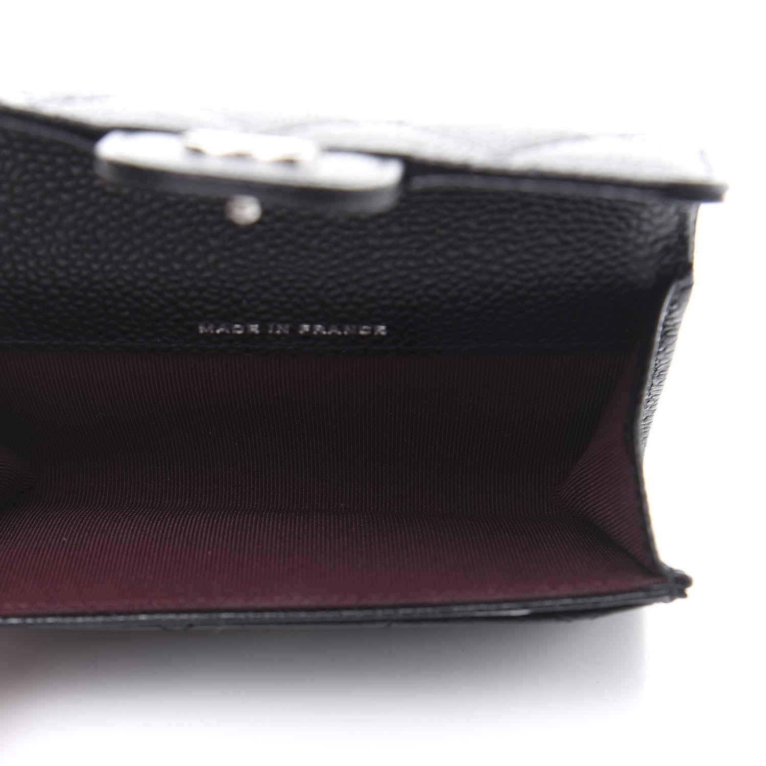Chanel Caviar Quilted Flap Card Holder Black 5 of 11