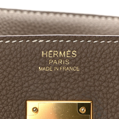 Hermes Togo Birkin 30 Etoupe 6 of 13