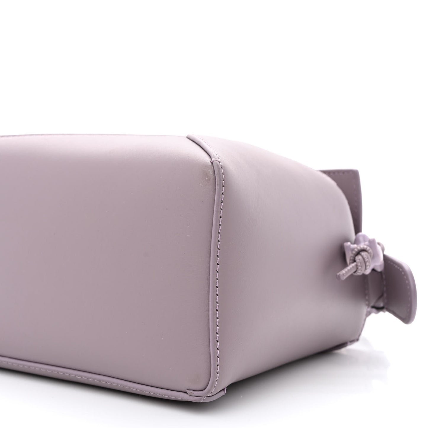 Satin Calfskin Monochrome Small Puzzle Edge Bag Pale Aubergine Glaze