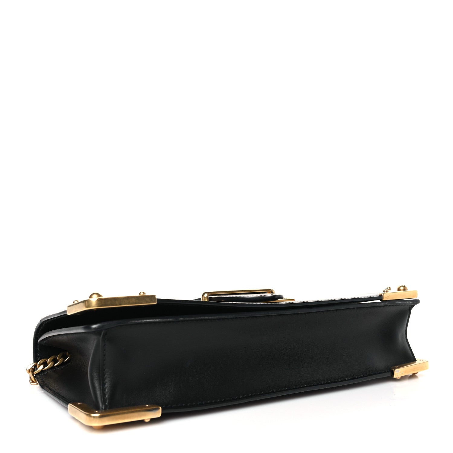 Prada City Calfskin Saffiano Cahier Pochette Black 4 of 10