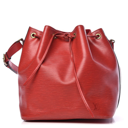 Louis Vuitton Epi Petit Noe Castillan Red 1 of 13